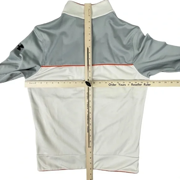 Under Armour Jacket Mens Small Project Rock Iron Paradise Full Zip Knit Track - Picture 14 of 14